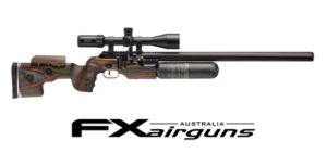 FX KING 600MM .22 AIR RIFLE GREEN MOUNTAIN CAMO